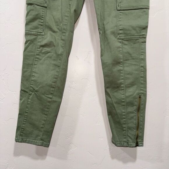 Ann Taylor The Skimmer Size 4 Olive Pants - Picture 3 of 6